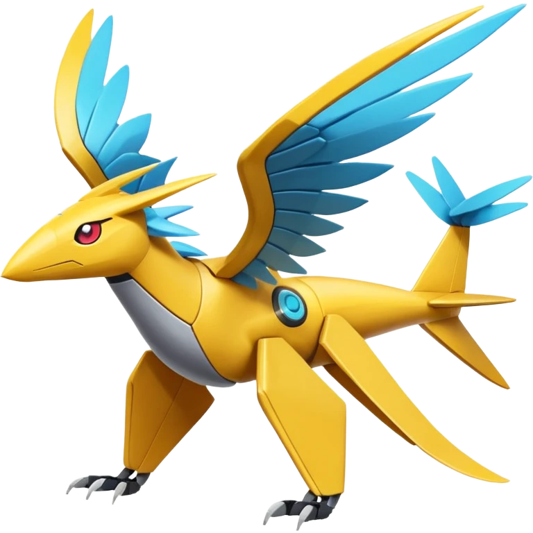 Heliolisk-Cyclizar-Vikavolt-Pokémon, full body emoji