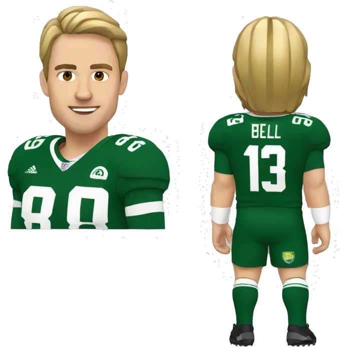 The player of football "bellingham" emoji