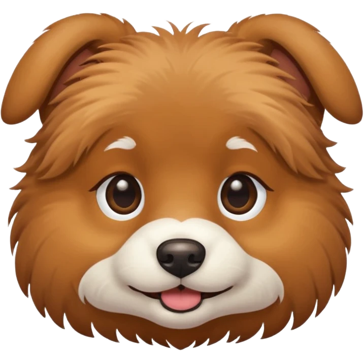 Dog with eyelashes  emoji