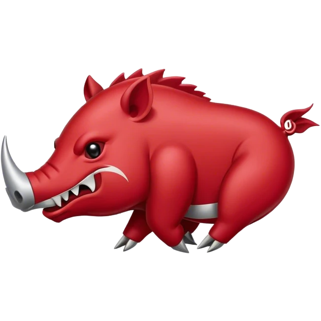 Arkansas razorback emoji