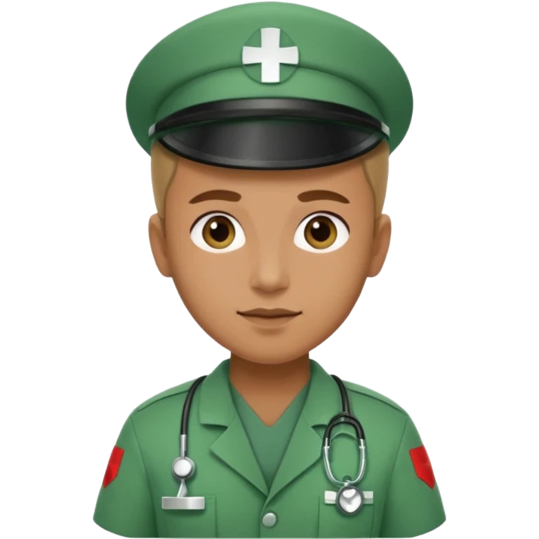 medic being accepted on a hospital emoji