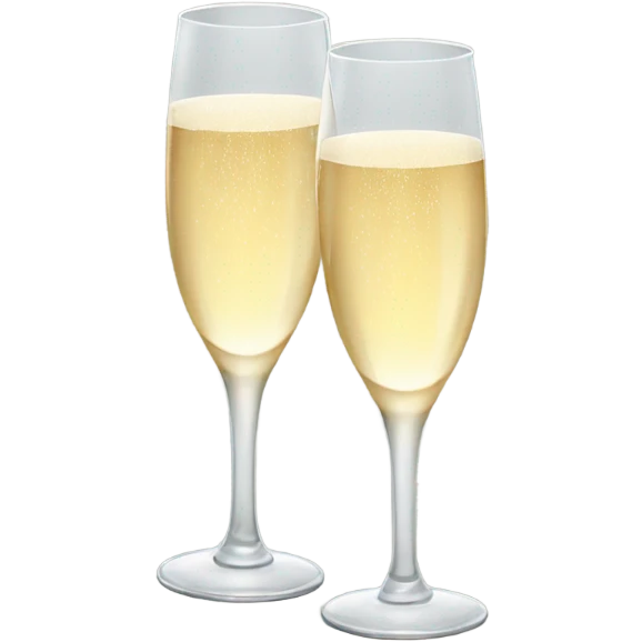 Champagne glasses emoji