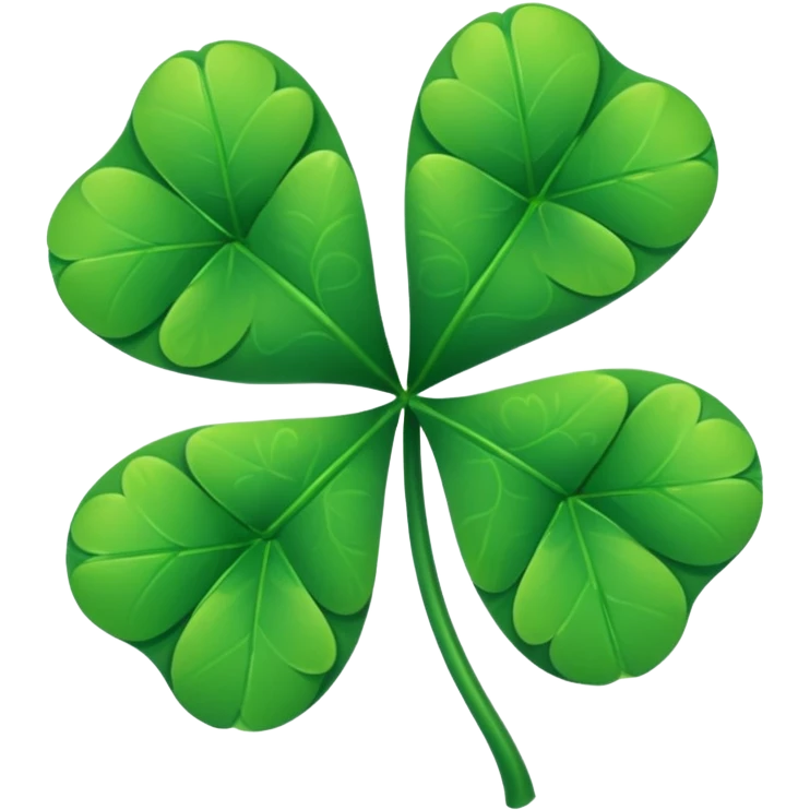 3 leaf clover emoji