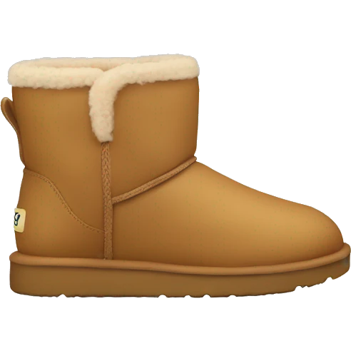 tan mini ugg boots emoji