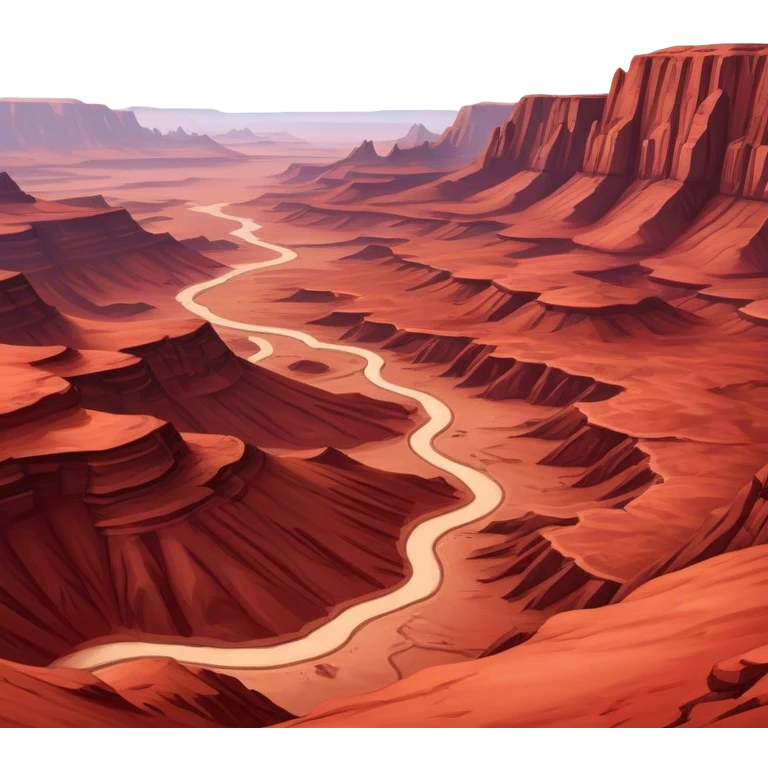 🔥 Cinematic Realistic Mars – A striking, high-resolution image of the Red Planet, emoji