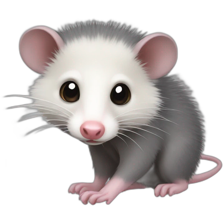Opossum emoji