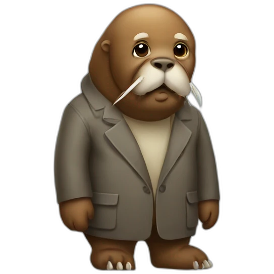 walrus programmer emoji