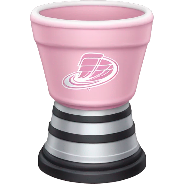 Pastel pink Stanley cup emoji
