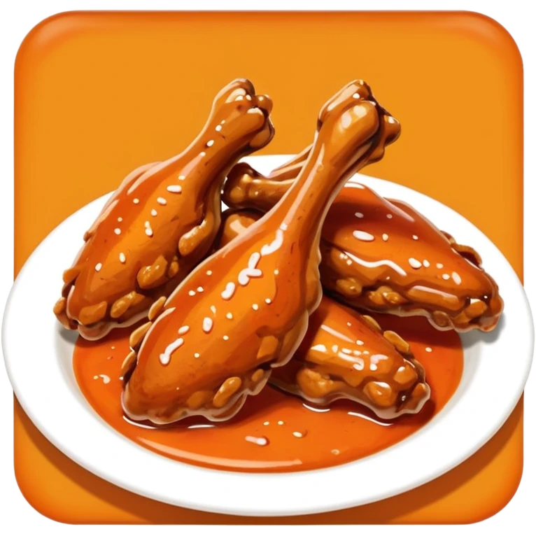 chicken wings buffalo emoji