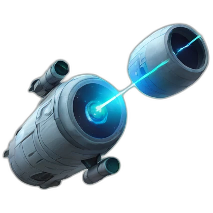 Space laser Star War emoji