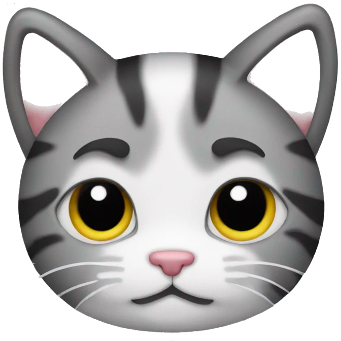 Stuffed kitty emoji