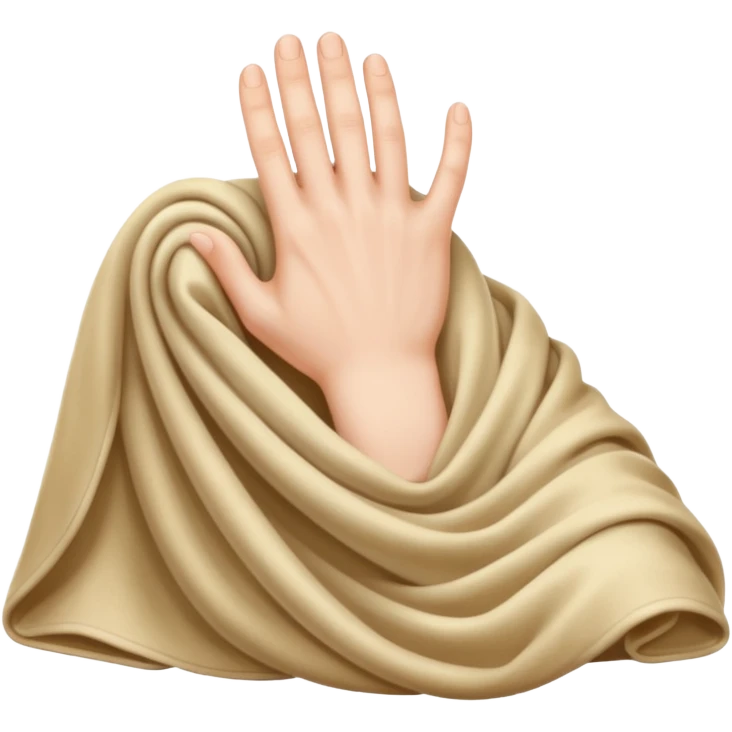 Something under the blanket emoji