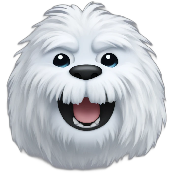 Happy wampa emoji