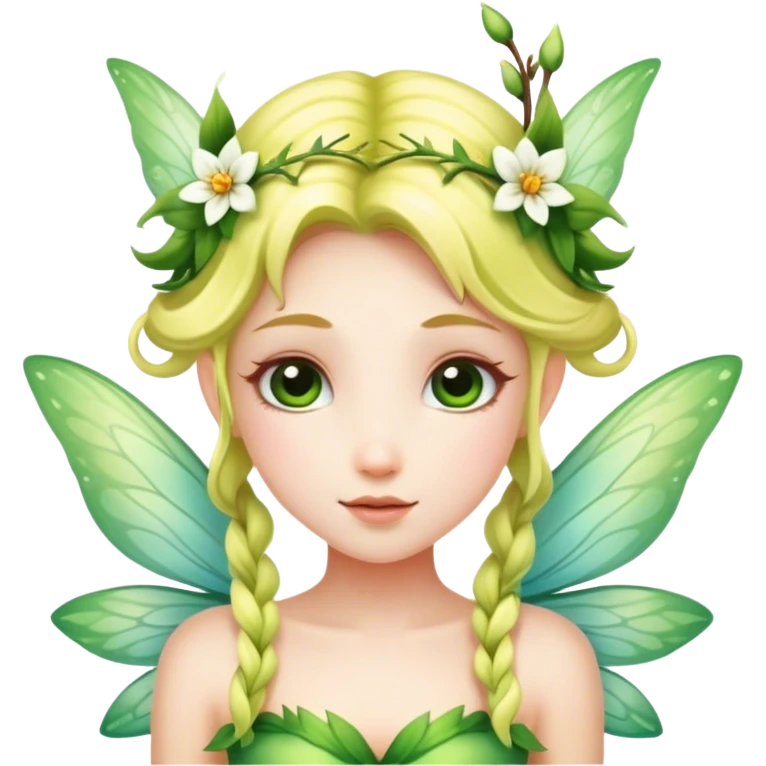Spring fairy emoji
