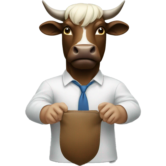 Bull trading emoji