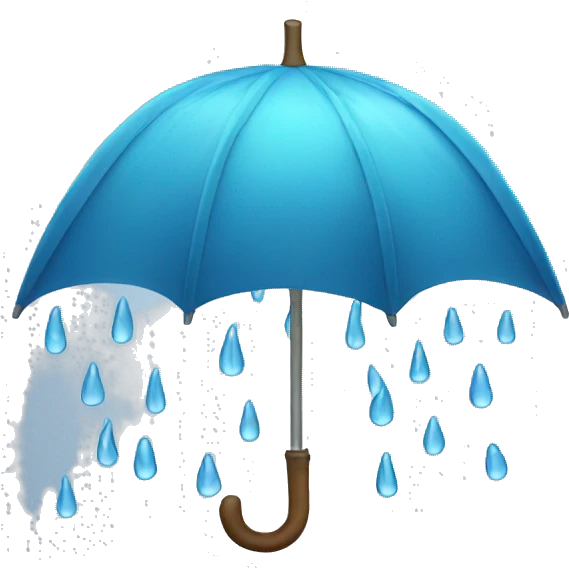rain emoji