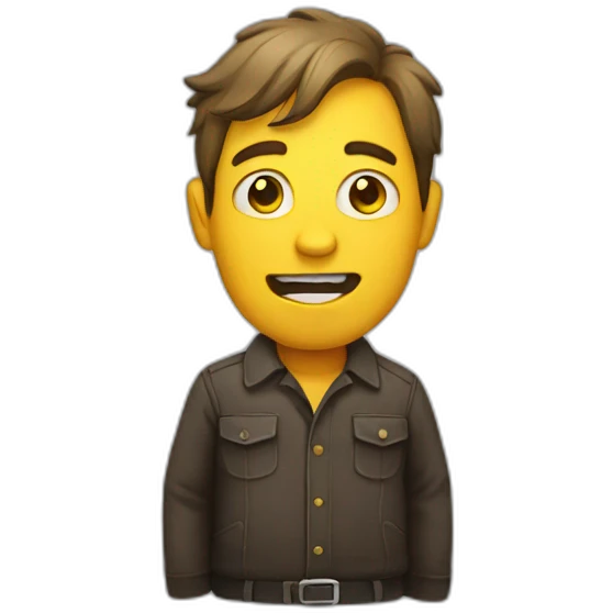 drunk man emoji