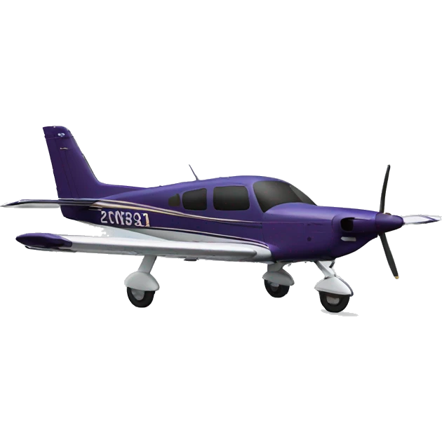 Piper PA-28 Aircraft emoji
