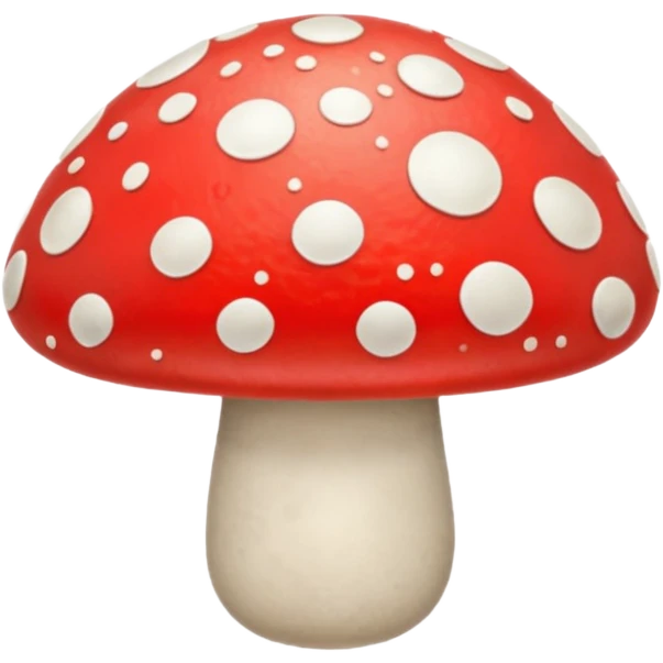red magic mushroom  emoji
