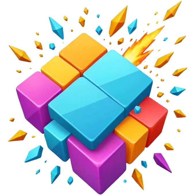Block blast emoji