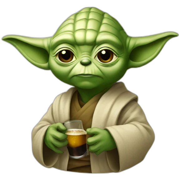 yoda beer emoji