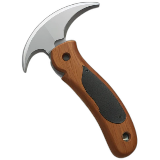 Wooden karambit  emoji