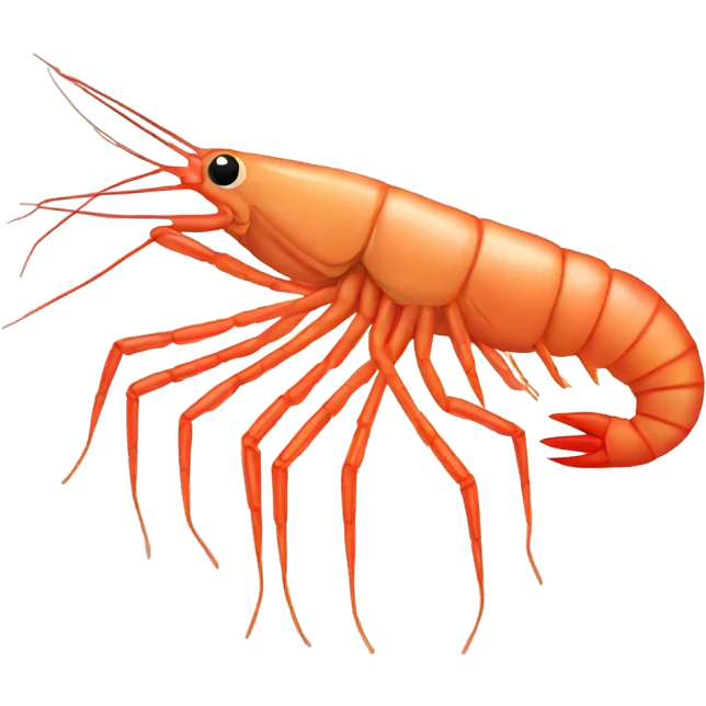 Easy Boiled Shrimp emoji
