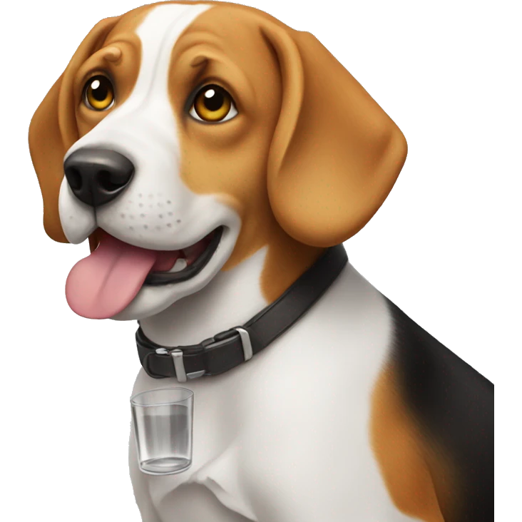 A Drunk Beagle emoji