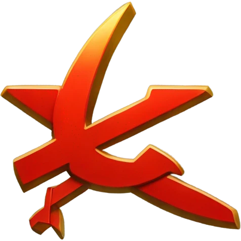 Soviet hammer and sickle emoji