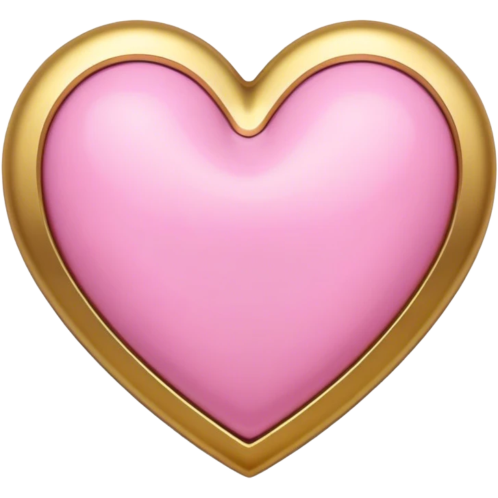 belief gold pink emoji