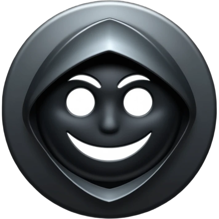 black market icon, market that is blackish emoji