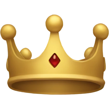 Simple crown emoji