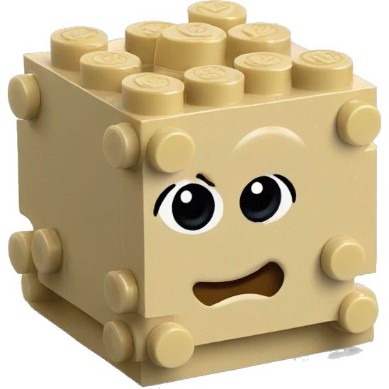 lego cube emoji
