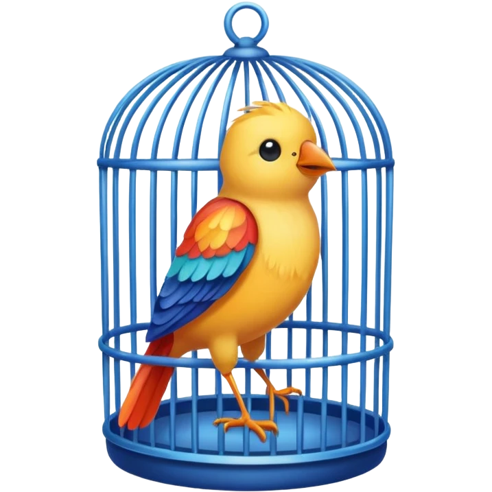 bird in cage emoji