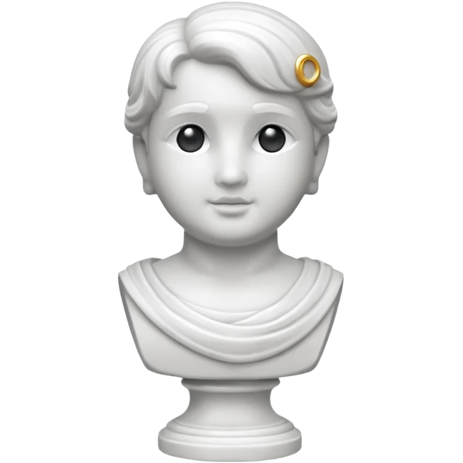 a statue  emoji