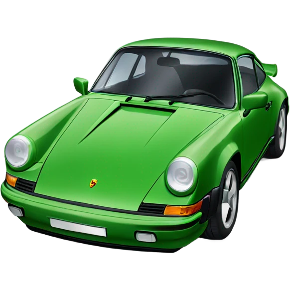 green porsche 911 emoji