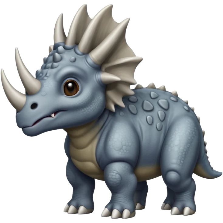 Triceratops emoji