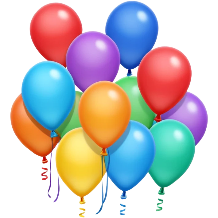 balloons emoji