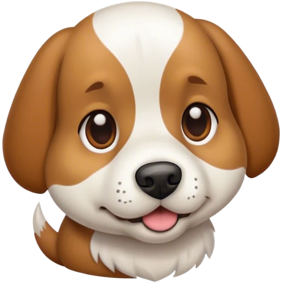realistic dog  emoji