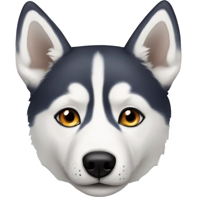 Husky with heterochromia emoji