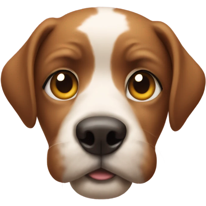 Dog with heart eyes emoji