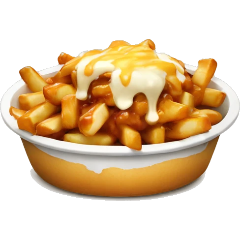 Poutine qui mange du Poutine emoji