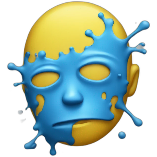 Spray-paint emoji