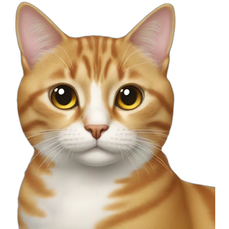 Cat with spot on the nose emoji