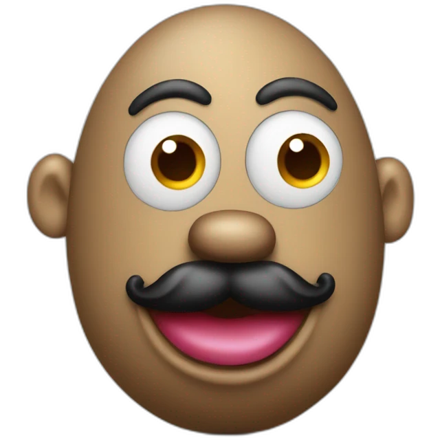 Mr. Potato Head emoji