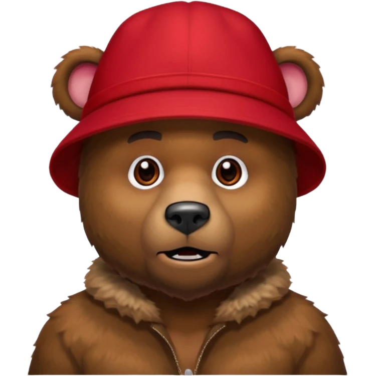 kanye west bear man emoji