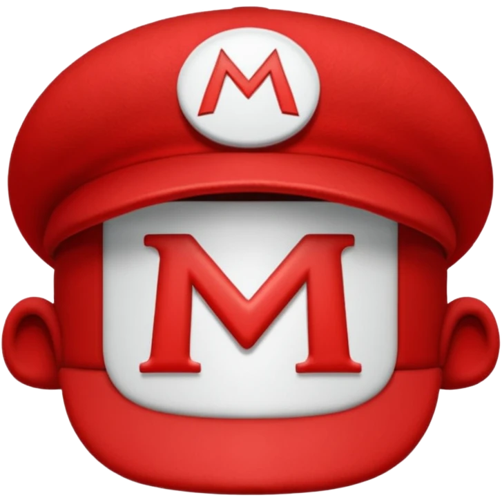 Mario hat emoji