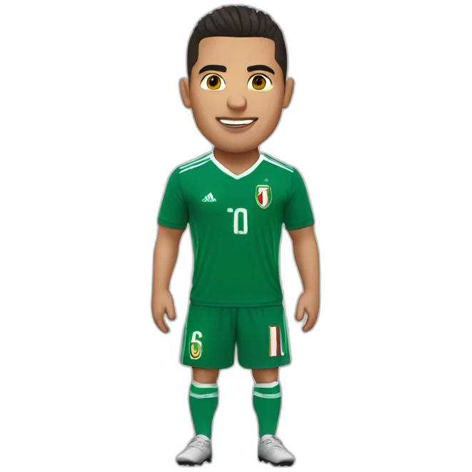 Ronaldo in Algérie  emoji