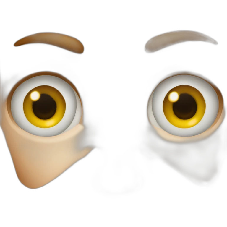 Pair of eyes with hands on them emoji