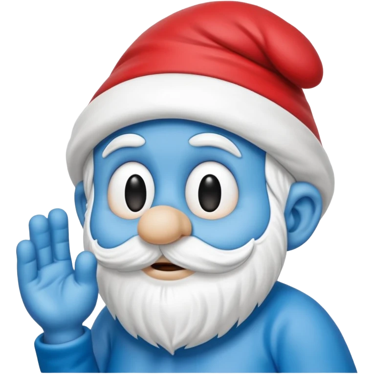 papa smurf  emoji